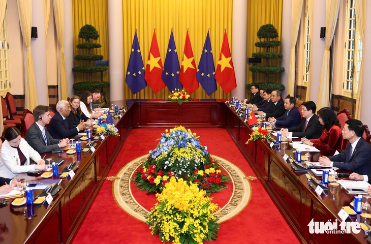 Toàn văn tuyên bố chung về Đối tác chiến lược toàn diện Việt Nam - EU - Ảnh 2. Đối tác chiến lược toàn diện - Ảnh 2.