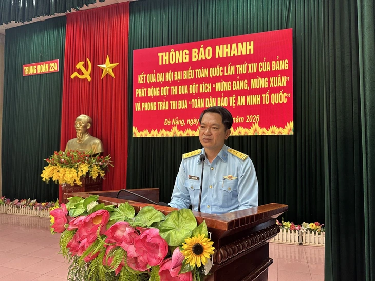 Trung đoàn pháo phòng không chủ lực miền Trung chuẩn bị cho bộ đội đón Tết - Ảnh 2.