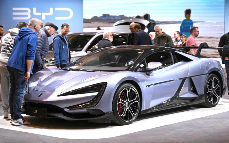 Động thổ nhà máy pin ô tô điện 130 triệu USD của BYD đầu tiên tại Việt Nam - Ảnh 1.