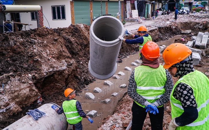 Hiện trạng đường vành đai 1 trước 'hạn' thông tuyến kỹ thuật - Ảnh 20.