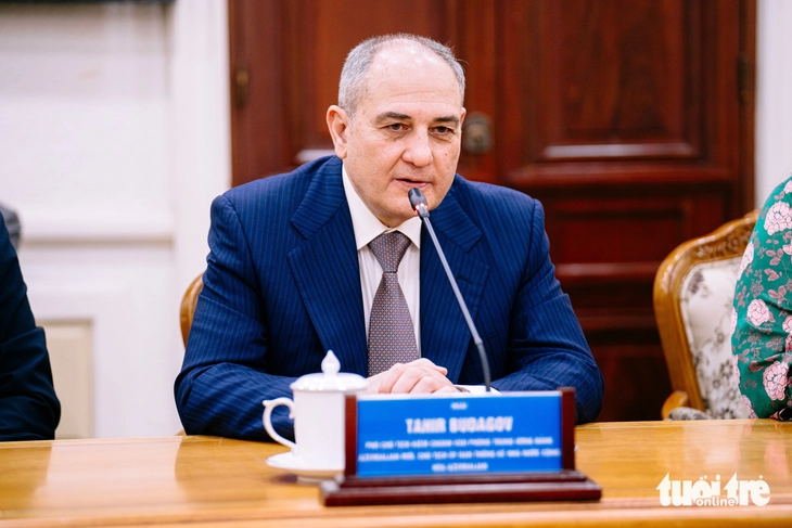 Azerbaijan coi Việt Nam là hình mẫu kết nối giữa Đảng và người dân - Ảnh 1. TP.HCM muốn hợp tác với Azerbaijan về đào tạo nguồn nhân lực dầu khí, hóa dầu - Ảnh 1.