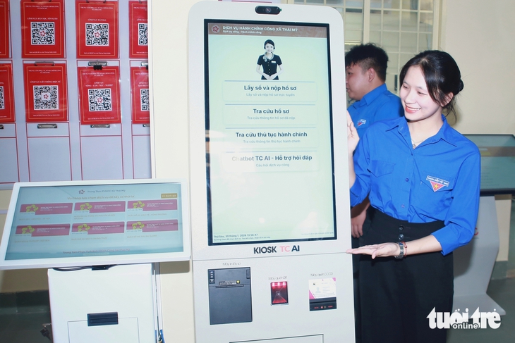 Xã cửa ngõ TP.HCM khánh thành Trung tâm phục vụ hành chính công với mức đầu tư hơn 2 tỉ đồng - Ảnh 3.