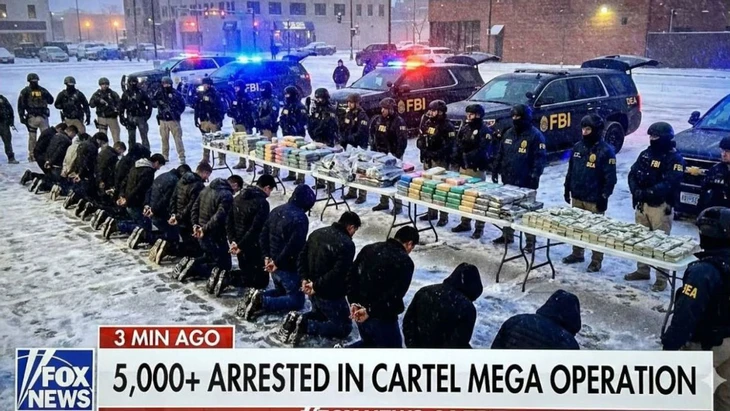 Thực hư tin lực lượng liên ngành Mỹ bắt hơn 5.000 thành viên băng đảng ở Minneapolis - Ảnh 1.