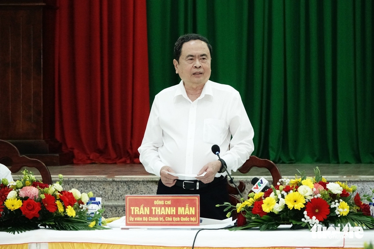 Chủ tịch Quốc hội Trần Thanh Mẫn: Bố trí các khu vực bỏ phiếu phải gần dân, thuận đường - Ảnh 1.