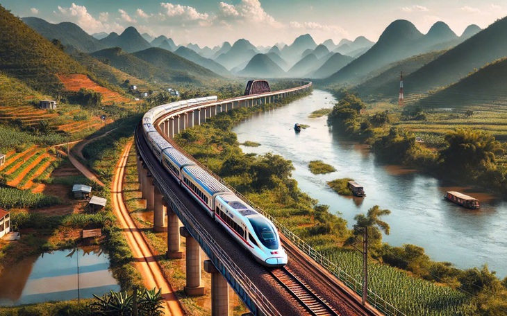 Thống nhất phương án hướng tuyến đường sắt tốc độ cao Hà Nội - Quảng Ninh - Ảnh 3.