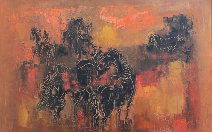 Bộ sưu tập tranh ngựa hiếm của Lê Bá Đảng lần đầu triển lãm tại TP.HCM - Ảnh 18.