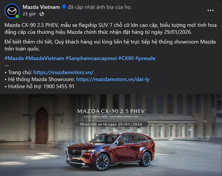 Mazda CX-90 - Ảnh 1.