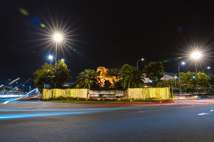 'Cha đẻ hoa hậu mèo Quảng Trị' làm linh vật ngựa ở sân bay Đà Nẵng - Ảnh 3.