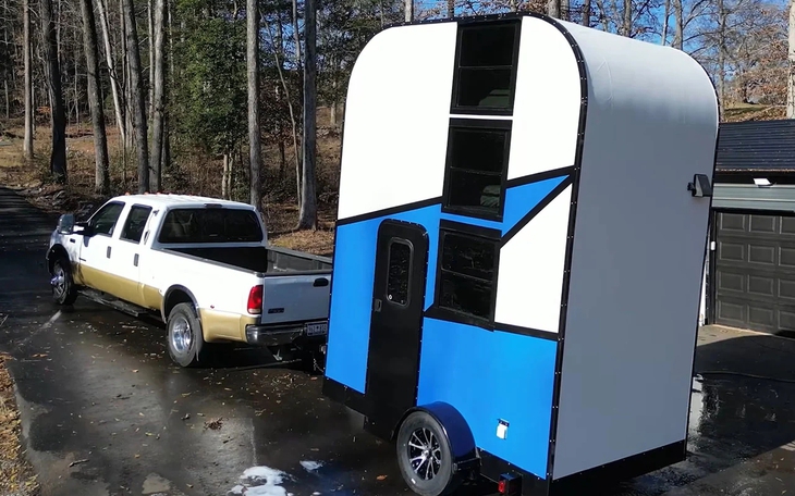 Nhà di động đầu tiên tự phát điện, tự đỗ, sạc cho xe khác: Như biệt thự di động, giá ngang xe Lexus - Ảnh 14.