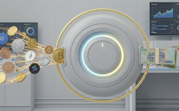 Sinh viên được tặng tiền số USDT để trải nghiệm chuyển đổi tiền và mua sắm - Ảnh 2.