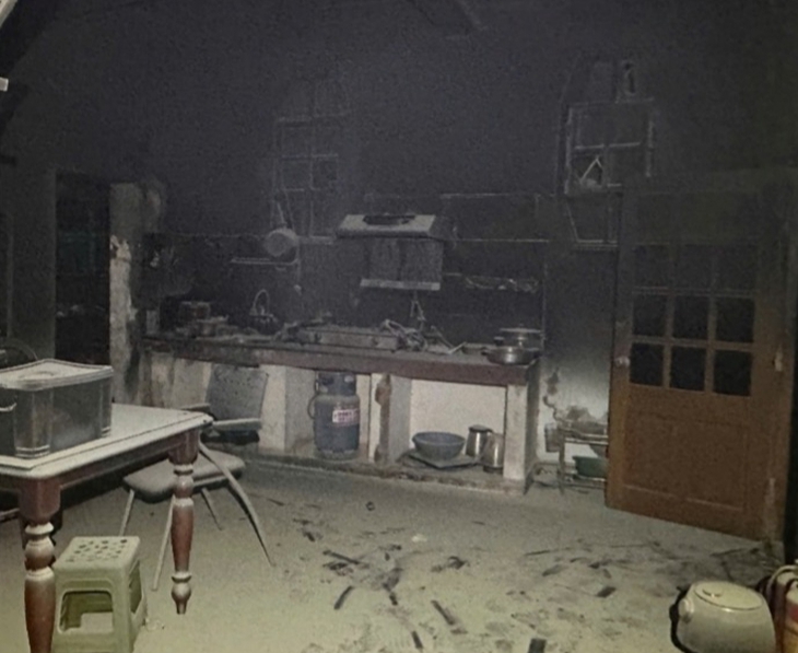 cháy nhà - Ảnh 1.