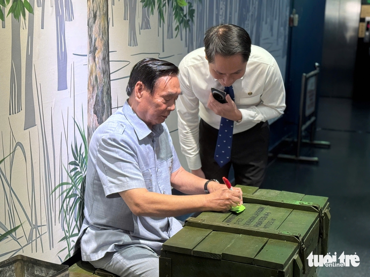 Tái hiện tuyến đường 1C huyền thoại tại Bảo tàng Chứng tích chiến tranh - Ảnh 2.