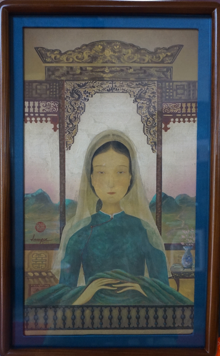 Giải thưởng Con đường Thiên Lý đầu tiên trao cho tác phẩm ‘giống’ tranh Lê Phổ? - Ảnh 3.