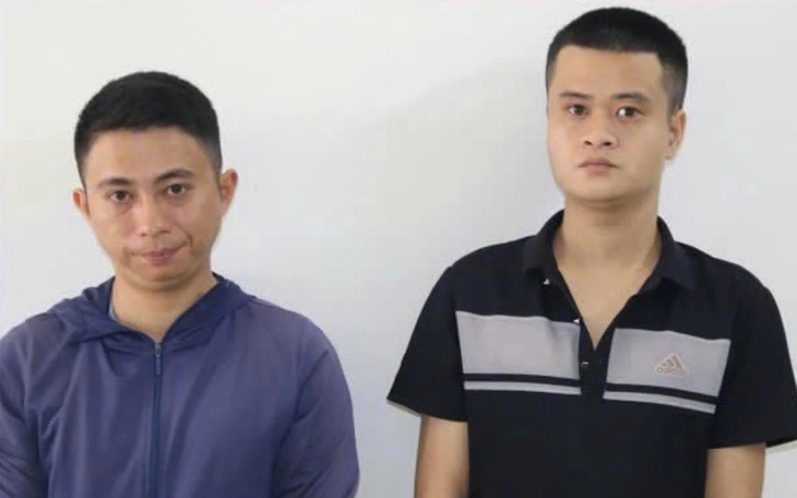 Từ An Giang lên TP.HCM tạt sơn thuê ngày cận Tết, 3 thanh niên bị bắt giữ - Ảnh 3.