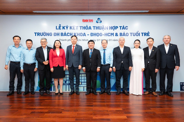 Báo Tuổi Trẻ và Trường đại học Bách khoa TP.HCM ký kết hợp tác - Ảnh 6.