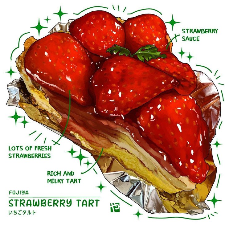 Ngắm những món ăn đời thường qua tranh vẽ của họa sĩ Itadaki Yasu - Ảnh 9.