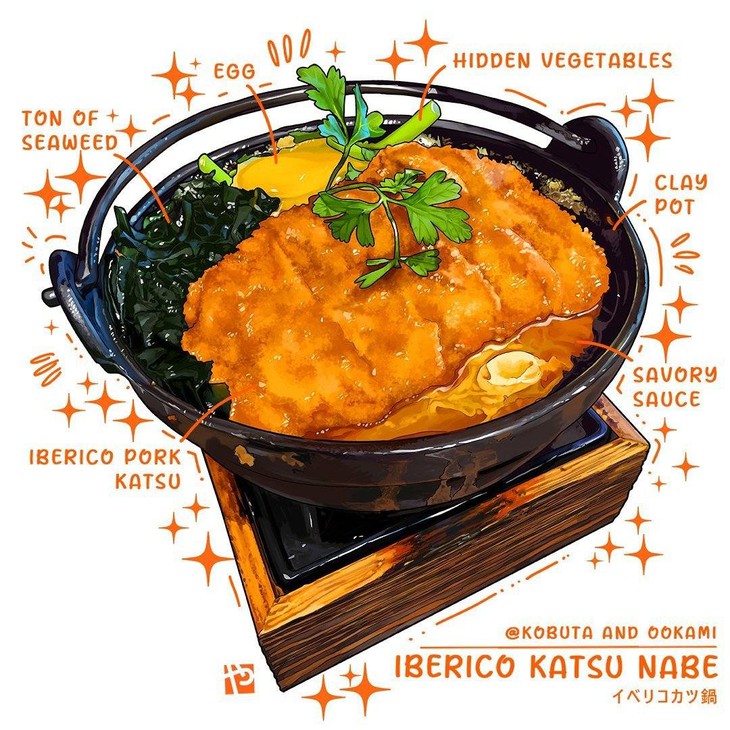 Ngắm những món ăn đời thường qua tranh vẽ của họa sĩ Itadaki Yasu - Ảnh 6.