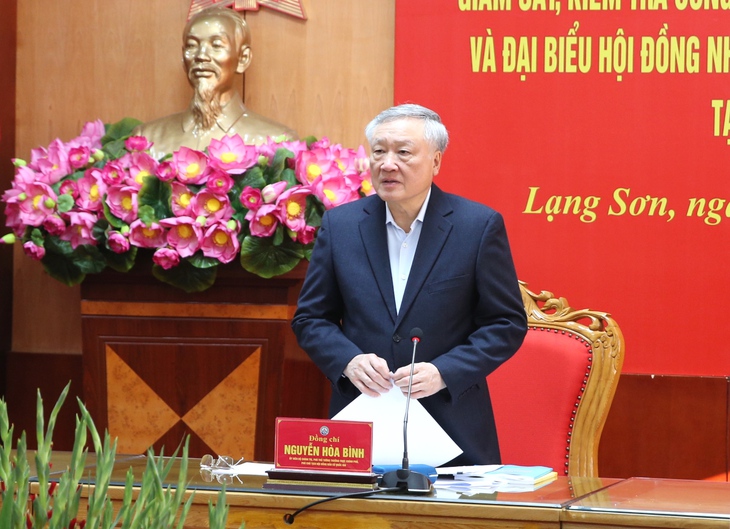 Phó thủ tướng Nguyễn Hòa Bình: Bầu cử phải chọn đúng người tâm đức, tài trí vào Quốc hội, HĐND - Ảnh 1. Nguyễn hòa bình - Ảnh 1.