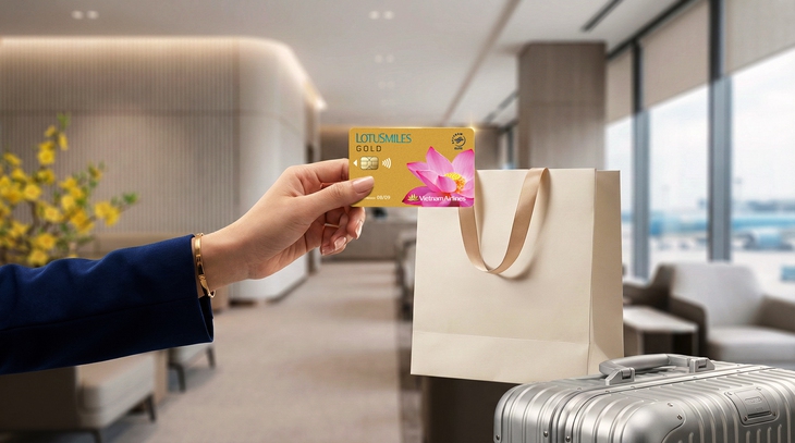 ACB: Mua vé về quê, nhanh chóng thăng hạng hội viên Lotusmiles - Ảnh 1.
