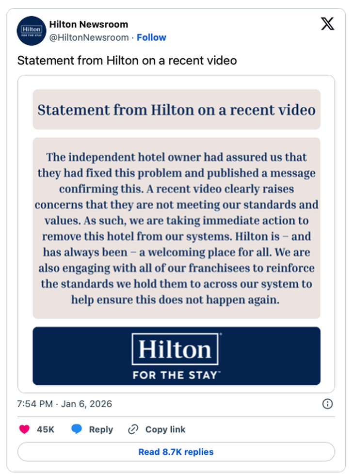 Khách sạn Hilton ở Minnesota từ chối đặc vụ ICE giữa cao điểm truy quét nhập cư? - Ảnh 3.