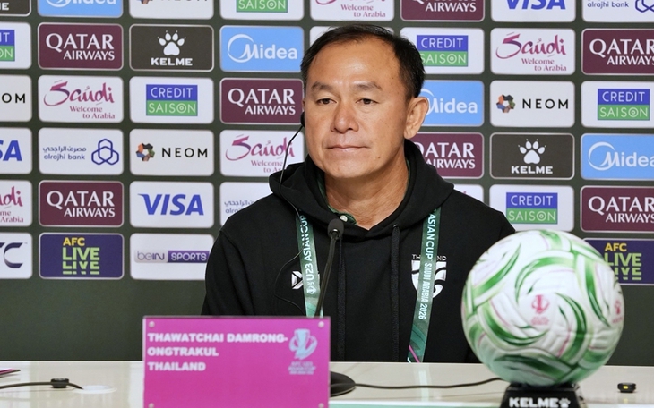 Thua Úc và nhận thẻ đỏ, HLV U23 Thái Lan vẫn nói đội đá hay - Ảnh 2.