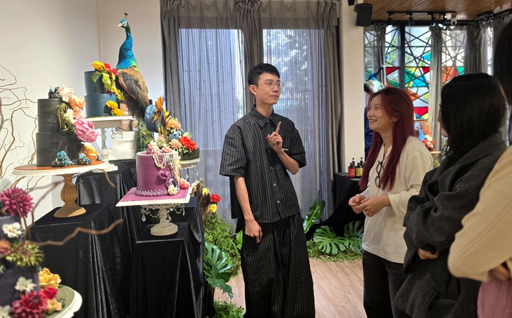 Ngắm hoa bằng kem trong triển lãm Thềm nhà có hoa - Ảnh 4.