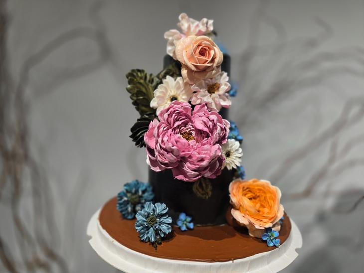 Ngắm hoa bằng kem trong triển lãm Thềm nhà có hoa - Ảnh 9.