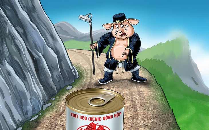 Cách ăn pate 'heo mắc dịch'? - Ảnh 2.