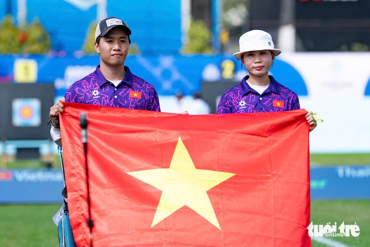 Thắng cựu vô địch thế giới, cung thủ Việt Nam vẫn lỡ huy chương Asiad đầy đáng tiếc - Ảnh 2.