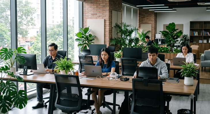 Cùng cơ quan, gặp nhau cứ chăm chăm xem điện thoại để 'lơ' chào hỏi - Ảnh 1.