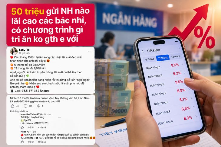 Lãi suất tăng cao: bên cười nụ, kẻ khóc thầm - Ảnh 2.
