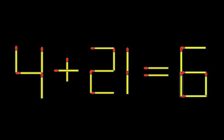 Thử tài IQ: Di chuyển một que diêm để 6-24=8 thành phép tính đúng - Ảnh 7.