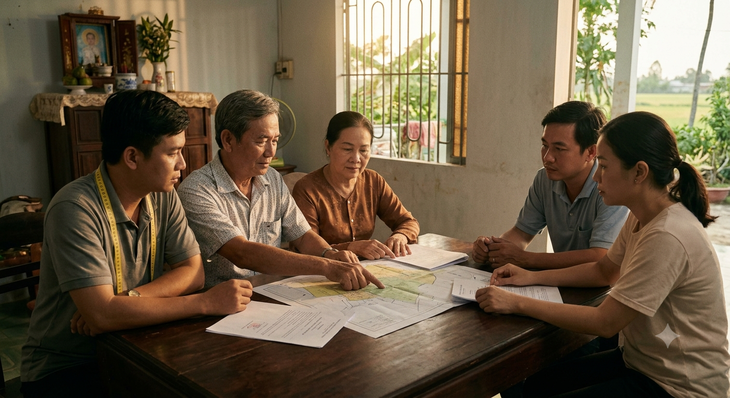Sổ đỏ hộ gia đình: Không phải cứ là con thì có quyền đối với đất đai của cha mẹ - Ảnh 1.