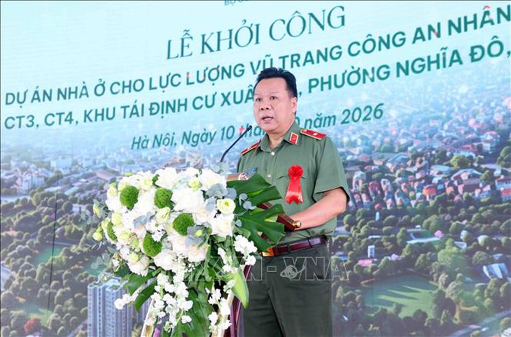 Khởi công 2 tòa nhà ở cho lực lượng Công an cao 33 tầng tại Hà Nội - Ảnh 2.
