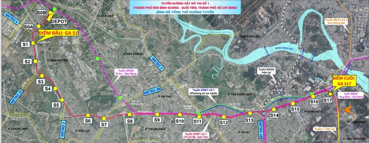 Hai tuyến metro TP.HCM - Bình Dương: các phường bắt đầu kiểm đếm mặt bằng - Ảnh 1.