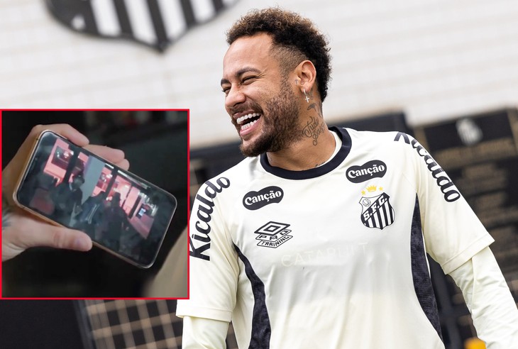 Neymar gây tranh cãi khi tung clip Messi ‘quẩy’ khi say xỉn - Ảnh 1.