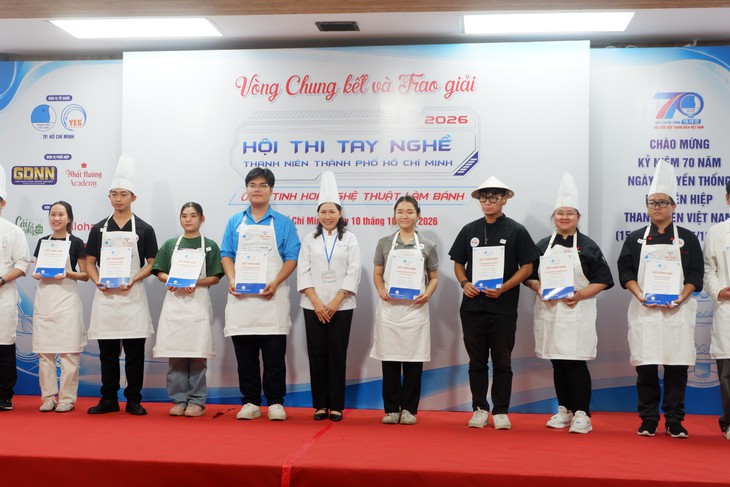 Hội thi tay nghề làm bánh 2026: Khám phá tài năng trẻ tại TP . HCM - Ảnh 6.