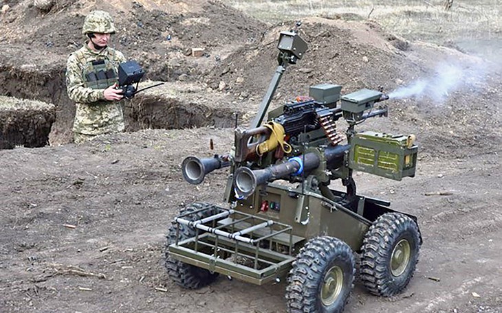 Khi robot tung hoành chiến địa - Kỳ 2: Xe UGV xả đạn trên chiến trường Ukraine - Ảnh 6.