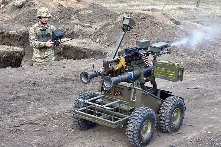Khi robot tung hoành chiến địa -  Kỳ 1: Phá công sự bằng xe Goliath chở thuốc nổ - Ảnh 1.