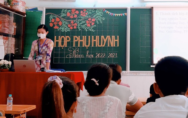 Họp phụ huynh ở Mỹ: Hẹn riêng với từng giáo viên bộ môn - Ảnh 3.