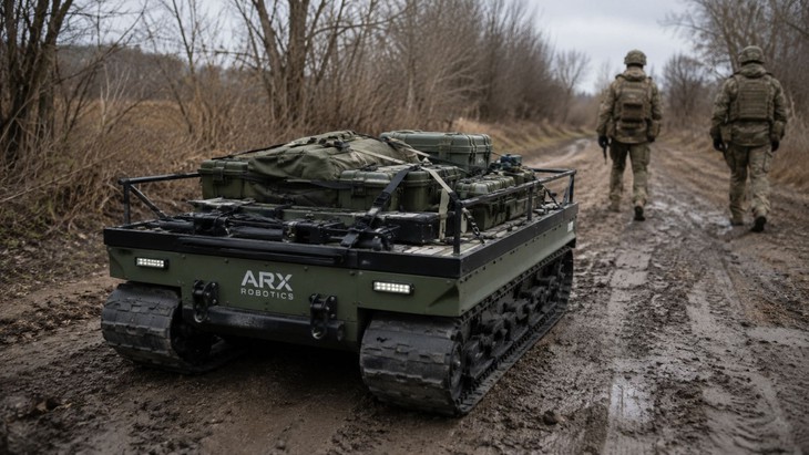 Khi robot tung hoành chiến địa - Kỳ 2: Xe UGV xả đạn trên chiến trường Ukraine - Ảnh 2.