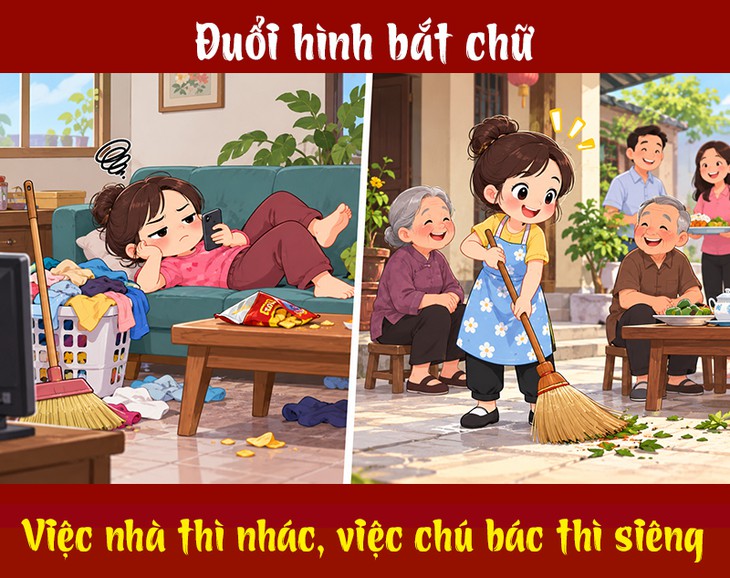 Tục ngữ quen thuộc này là gì? (P39) - Ảnh 1.
