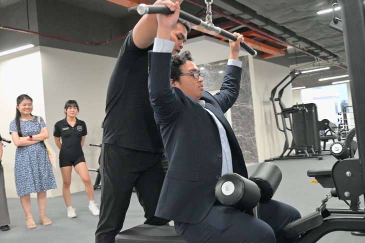 Các kỳ thủ Việt Nam tập gym, chạy bộ để vươn lên đẳng cấp thế giới - Ảnh 7.
