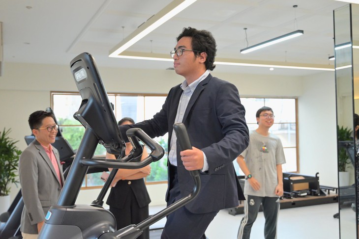 Các kỳ thủ Việt Nam tập gym, chạy bộ để vươn lên đẳng cấp thế giới - Ảnh 4.