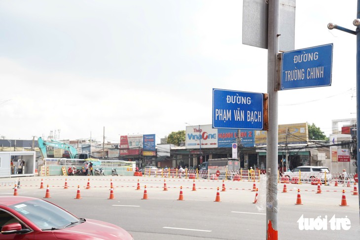 Thi công metro số 2 ở TP.HCM: Các hướng đi thay thế giúp giảm tải cho đường Trường Chinh - Ảnh 6.
