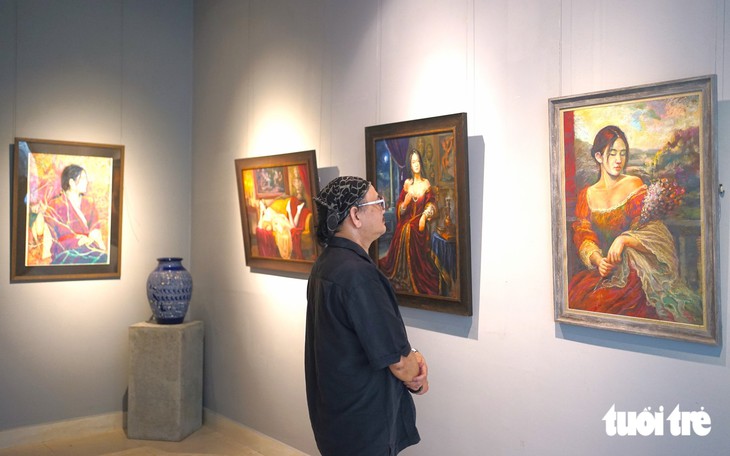 Hoàng Võ và niềm vui tìm tòi cùng hội họa - Ảnh 1.