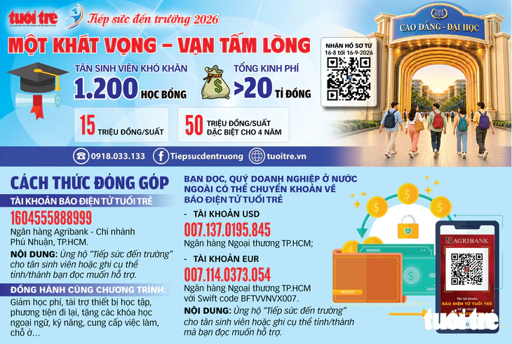 Nam sinh không có cha đạt 27 , 17 điểm: Tiếp sức đến trường từ quán cà phê - Ảnh 7.