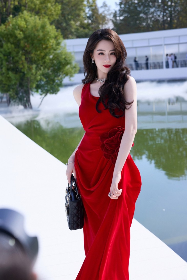 Địch Lệ Nhiệt Ba bội thu 20 triệu USD từ Tuần lễ thời trang Paris - Ảnh 2.