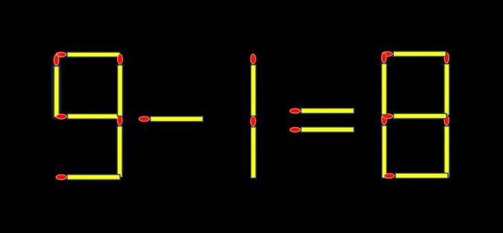 Thử tài IQ: Di chuyển một que diêm để 6+8=5 thành phép tính đúng - Ảnh 1.