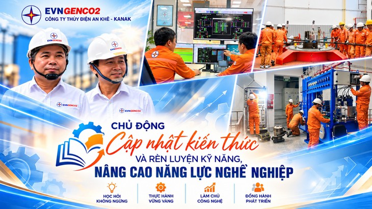 Thủy điện An Khê - Ka Nak hưởng ứng Ngày Kỹ năng lao động Việt Nam - Ảnh 2.